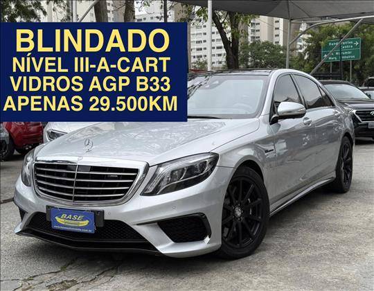 MERCEDES-BENZ S 63 AMG 5.5 L V8 BI-TURBO GASOLINA 4P AUTOMÁTICO